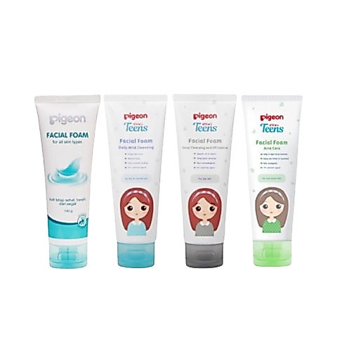 Pigeon Teens Facial Foam 100ml / Merah Jingga Official - Gambar 2