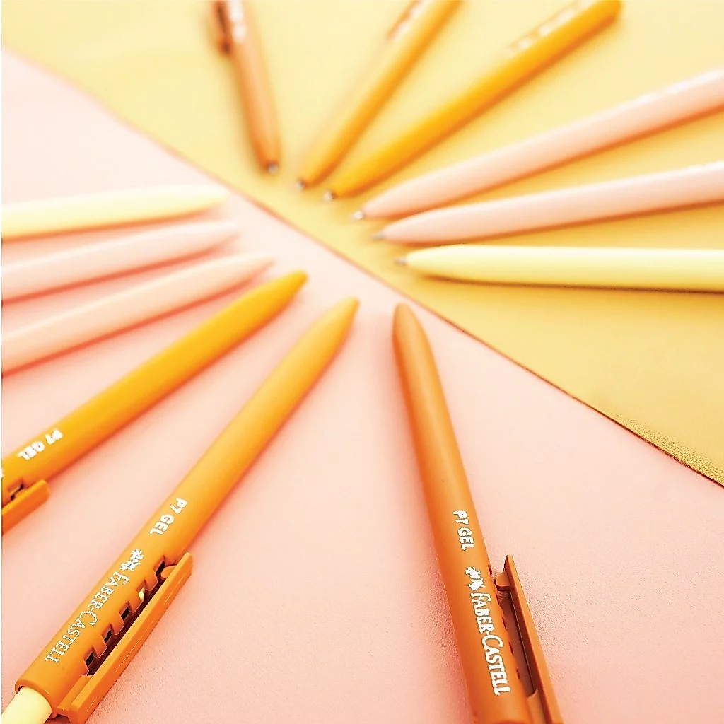 Faber Castell Cream Series Gel Pen 12 Pcs - Gambar 2