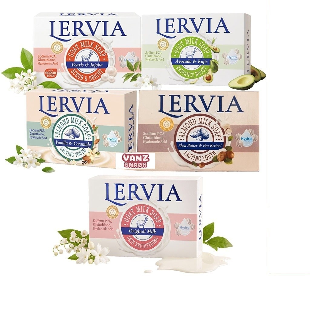 Lervia Sabun Mandi Susu 80 gr