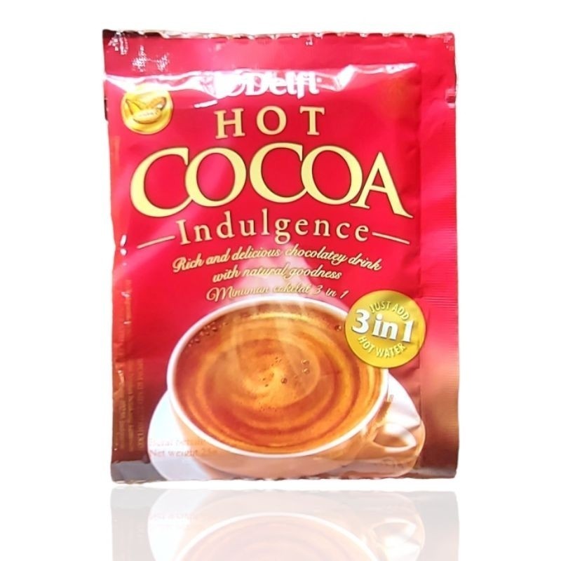 Delfi Hot Cocoa Renceng10 bks x 25gr. - Gambar 2