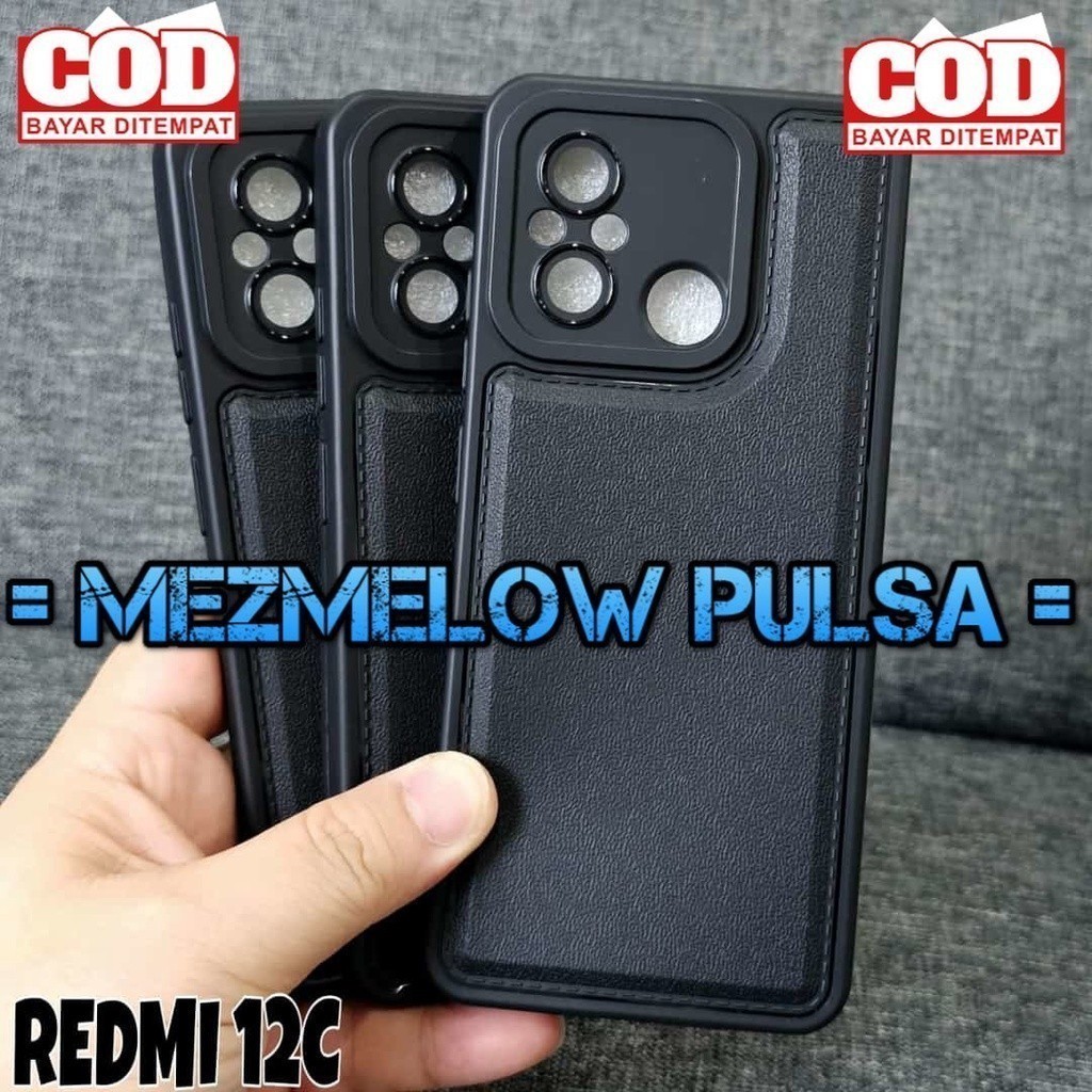 Silicone Caseng Softcase Leather Casing XIAOMI REDMI 13C / XIAOMI POCO C65 - Gambar 3