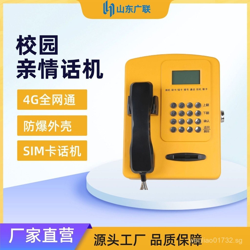 Campus Public Phone Card Phone Plug in the SIM card phone SIM Card ...