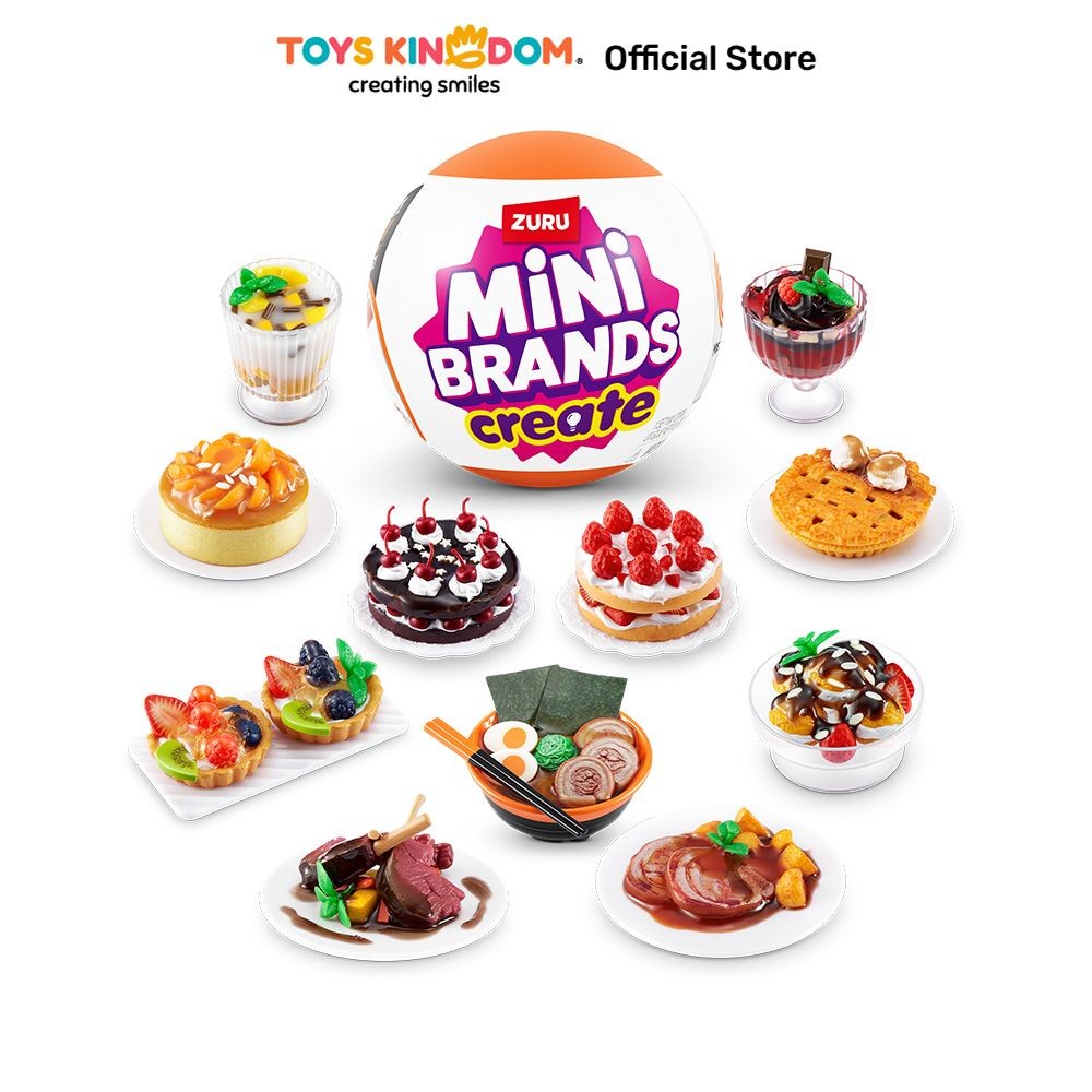 Toys Kingdom Zuru Playset Mini Brands Create Master Chef S1 Pdq Random ...
