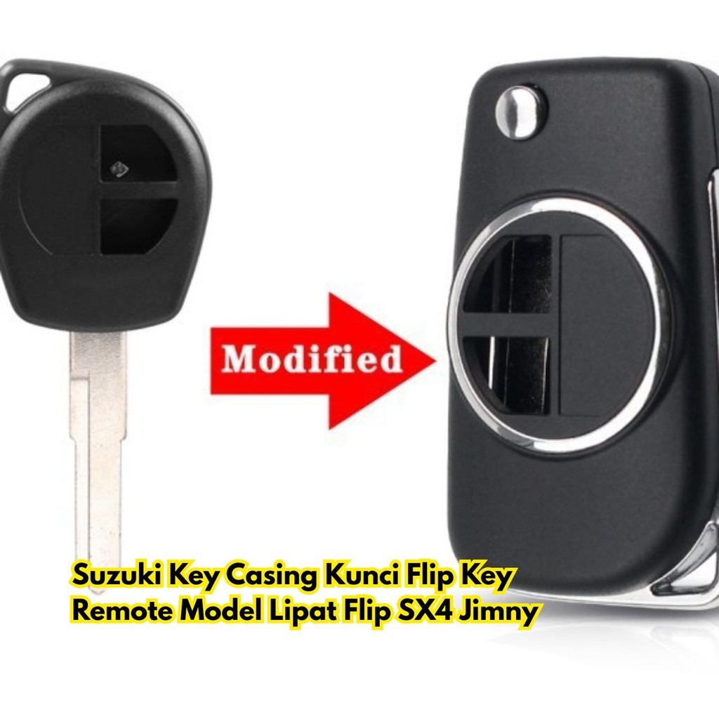 SUZUKI Jimny BR254 Key FlipKey Ignis Model Xover X-over Ertiga Flip Key ...