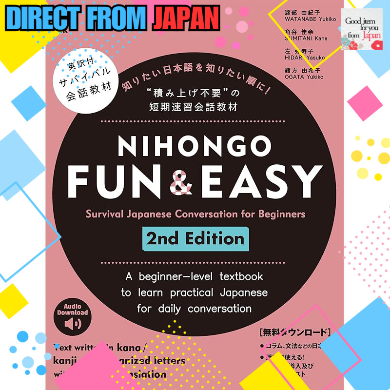 NIHONGO FUN&EASY 2nd Edition Survival Japanese Conversation for ...