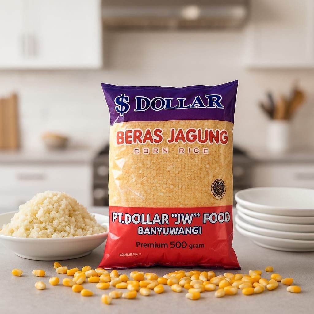 Beras Jagung Dollar Premium 500 gr