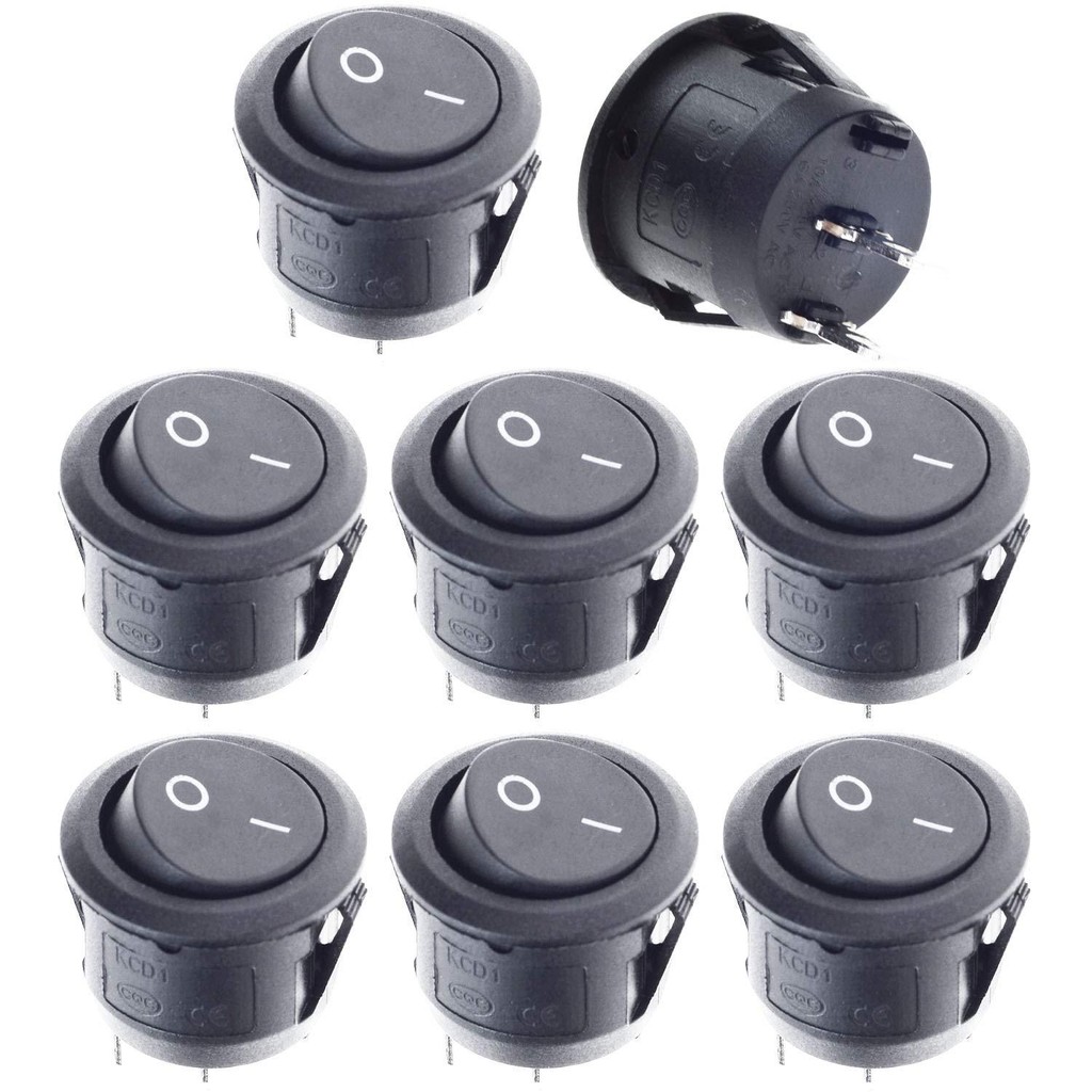 Rocker Switch Round KCD11 Small Opening 15MM Household Appliances ...