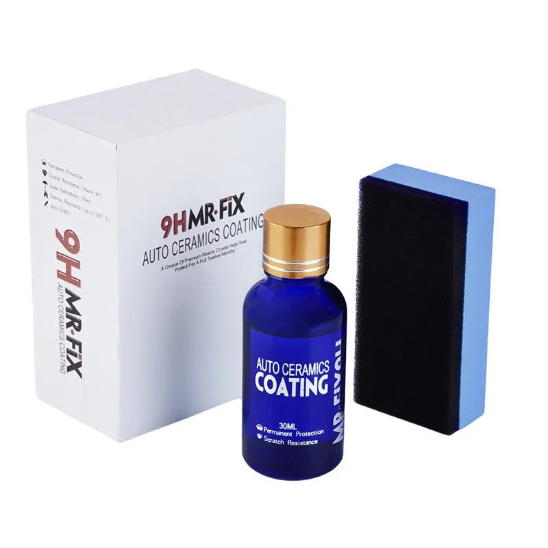 Premium Nano Ceramic Coating 9H Original Mr Fix Cairan Pelindung Cat Mobil Motor Helm MrFix Mr.Fix - Gambar 3
