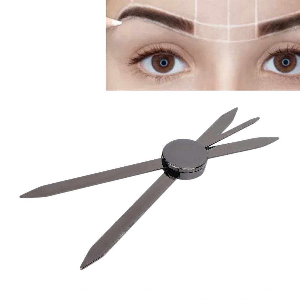 Eyebrow Drawing Ruler Stainless Steel Professional Accurate Positioning ...
