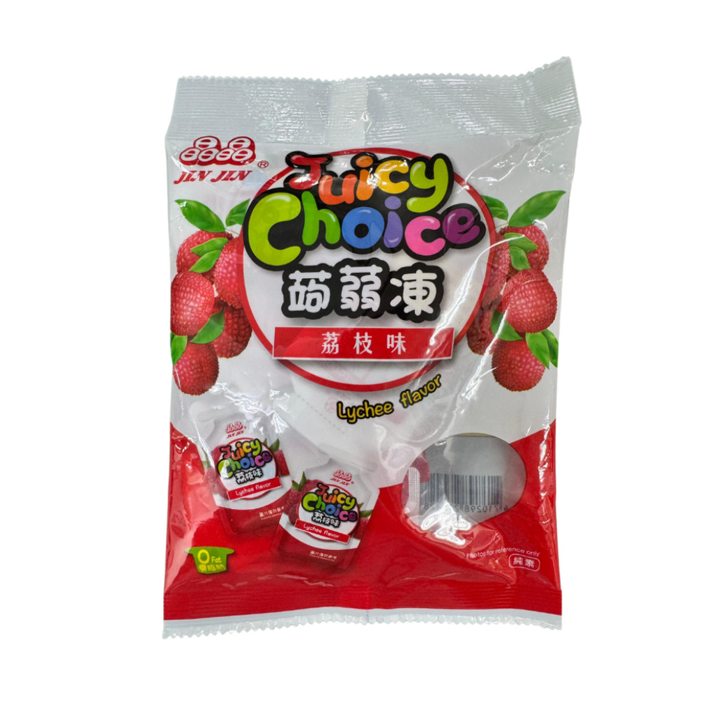 JIN JIN Taiwan Konjac Fruit-Flavored Jelly 晶晶水果風味椰果果凍