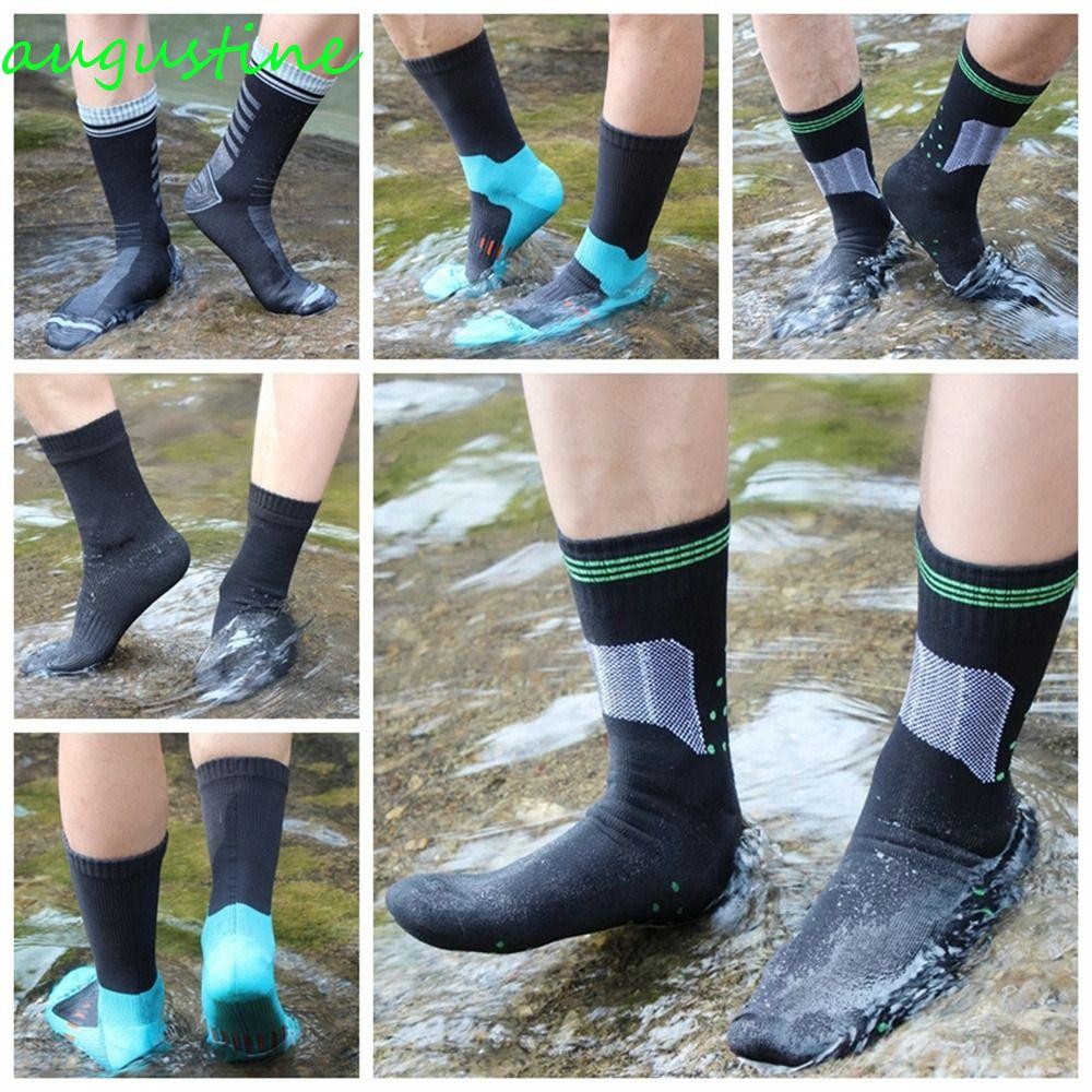 AUGUSTINE Men Waterproof Socks, Breathable Winter Skiing