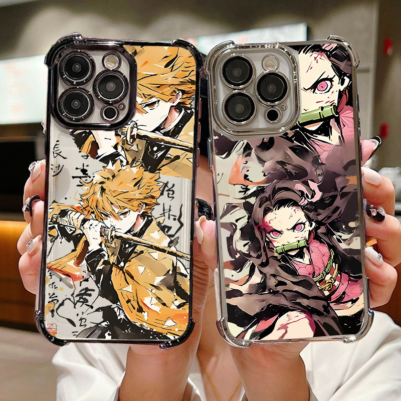Anime Demon Slayer Kamado Nezuko Tanjirou Zenitsu Inosuke Case Cover ...