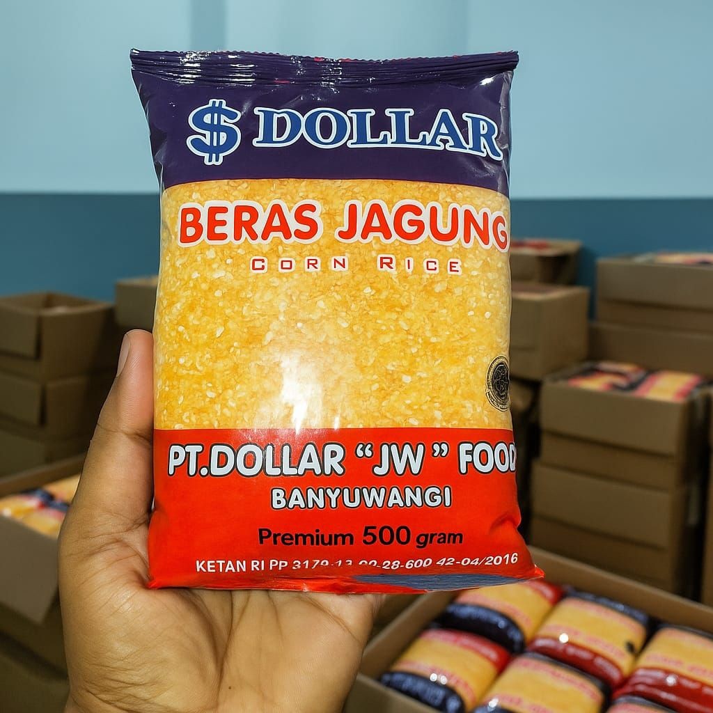 Beras Jagung Dollar Premium 500 gr - Gambar 3