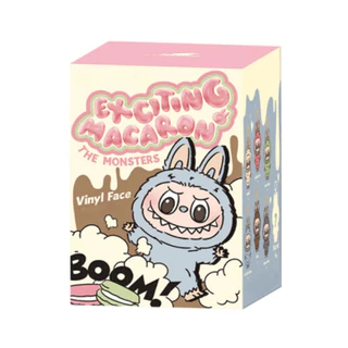 E.Y専用　【正規品・未開封】Labubu Big 1 Exciting 1 AUTHENTIC] LABUBU version 1 v1 EXCITING MACARON POP MART