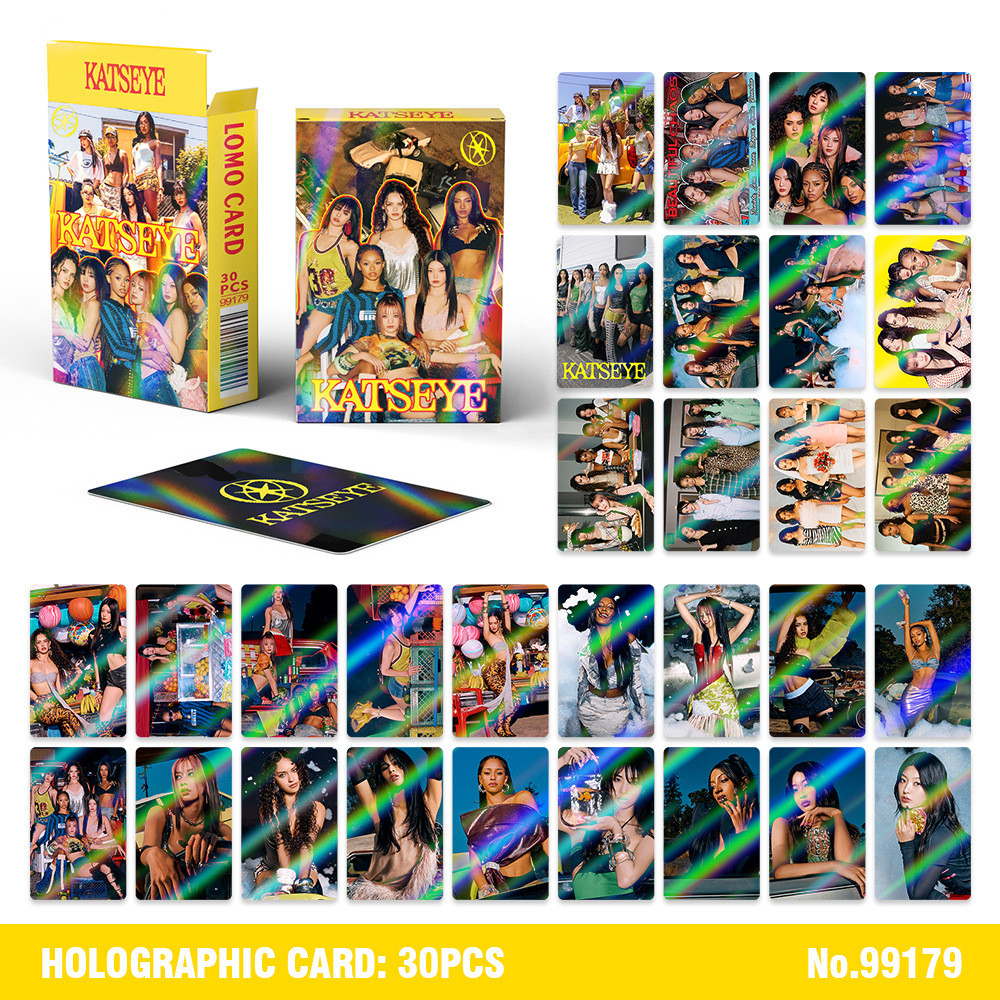 30-124pcs KATSEYE SIS BEAUTIFUL CHAOS Album Lomo Cards Soft Is