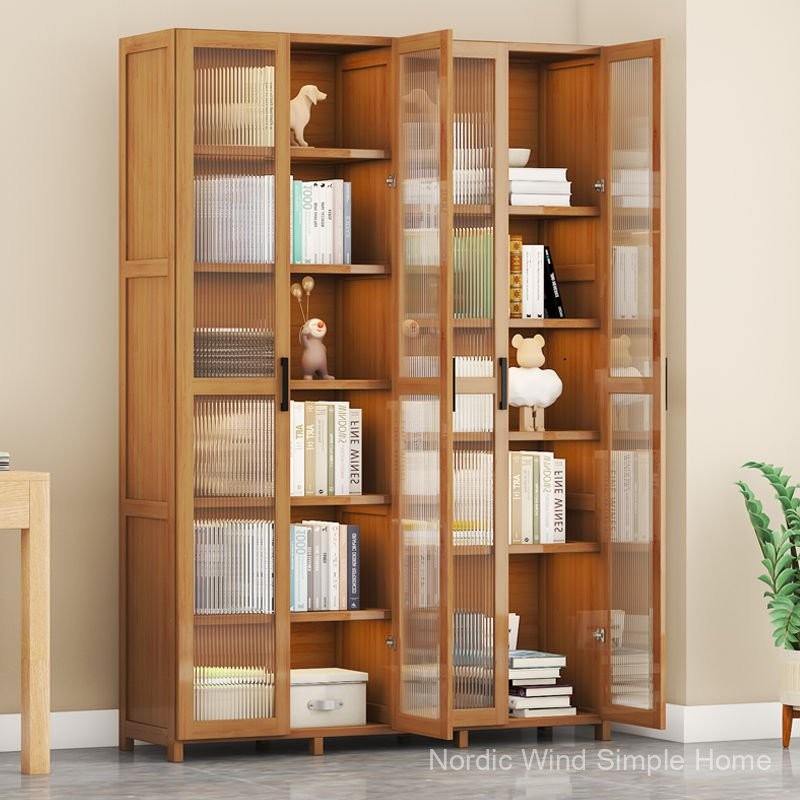 Office Bookshelf Office Cabinet New Model File Cabinet Bamboo Archive ...