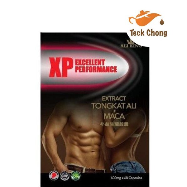 Ali King Excellent Performance XP Extract Tongkat Ali + Maca 400mg x 60 ...