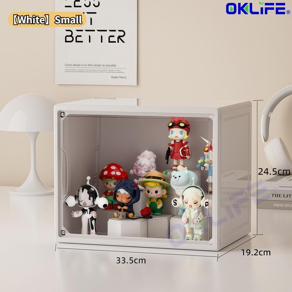 Transparent Acrylic Figure and Blind Box Display Cabinet view 12