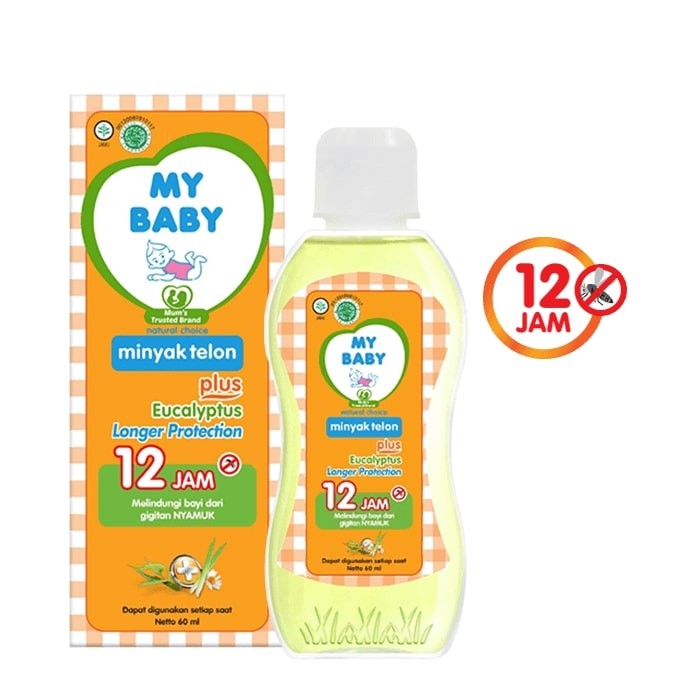 My Baby Minyak Telon Plus Eucalyptus Longer Protection 90 ml