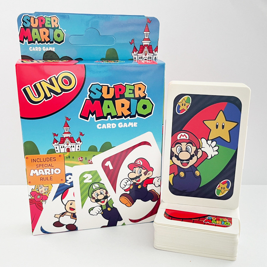 Japanese Animation Merchandise Mario Mario Mario Mario UNO Solitaire ...