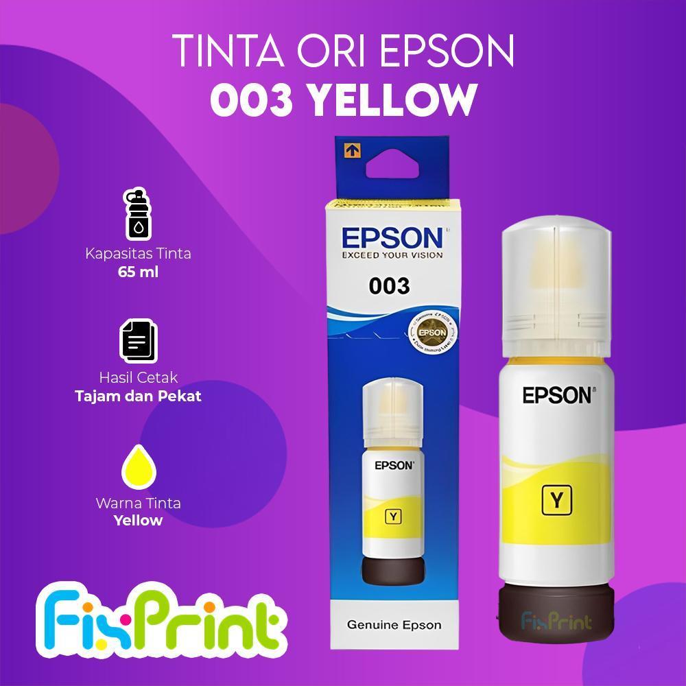 FixPrint Tinta Original Epson 003 Ink Refill T00V1 T00V2 T00V3 T00V4 - Gambar 2