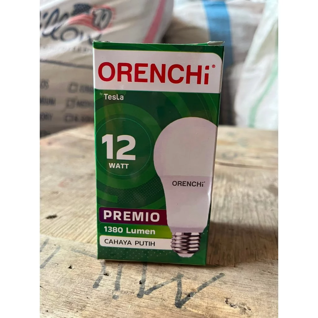 AFL (BUBBLEWRAP) 12 WATT / BOHLAM LAMPU LED ORENCHI PREMIO GARANSI 1 TAHUN