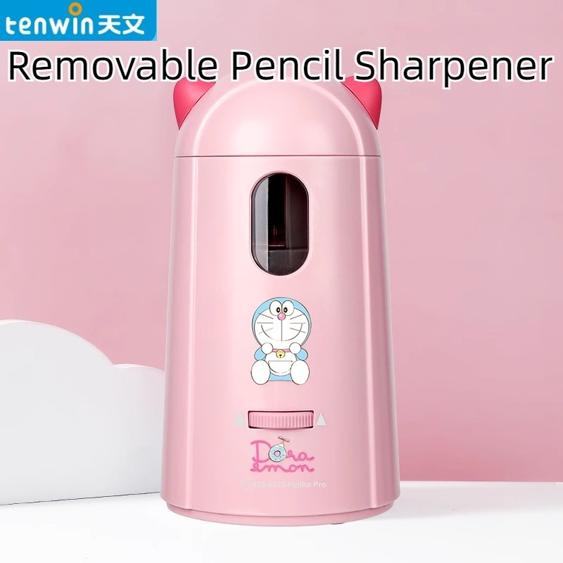 NeoHome Tenwin Doraemon Cartoon Electric Pencil Sharpener Micron Pencil ...