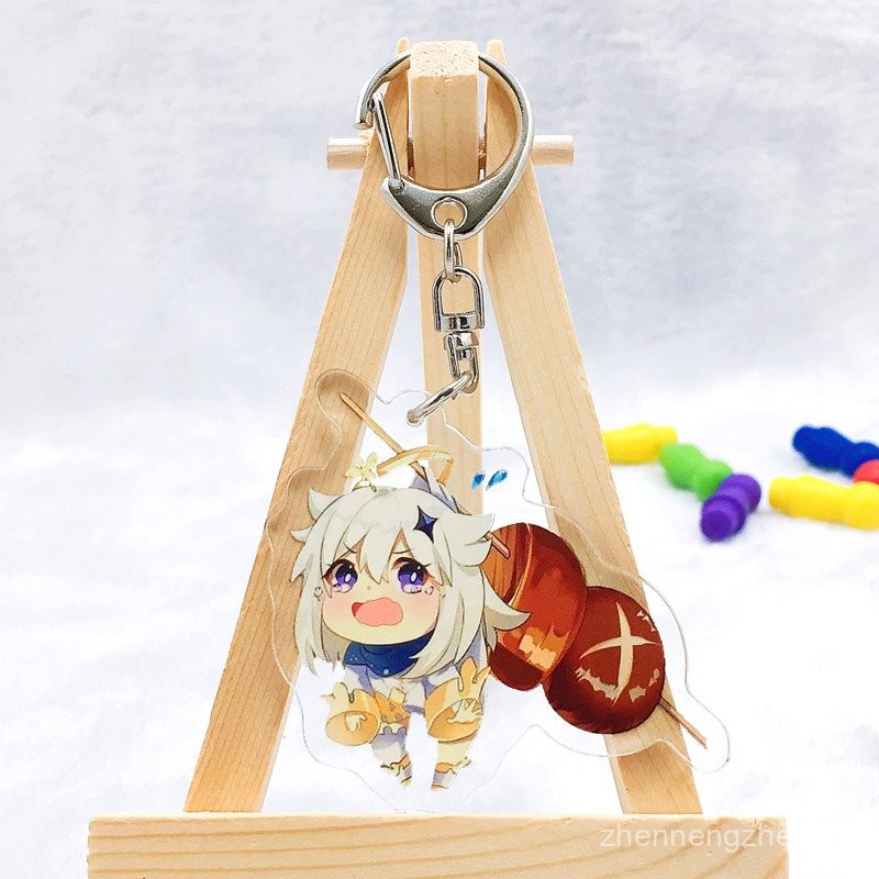 Buy Two Get One Free Genshin Impact Merchandise Keychain Paimon Klee ...