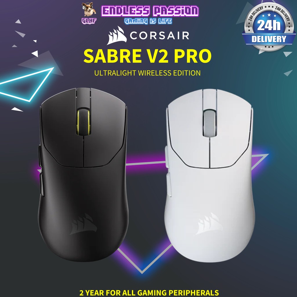 Corsair Sabre V2 Pro Ultralight Wireless Gaming Mouse | Shopee Singapore