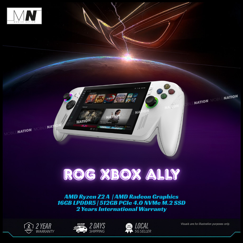 [Ready Stock] ASUS ROG Xbox Ally / Xbox Ally X (2025) Gaming Handheld ...