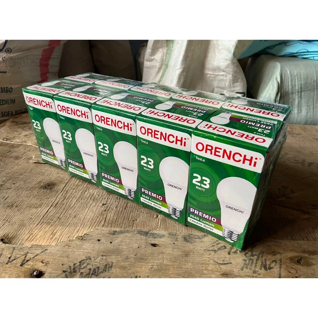 AFL (BUBBLEWRAP) 23 WATT / BOHLAM LAMPU LED ORENCHI PREMIO GARANSI 1 TAHUN - Gambar 3