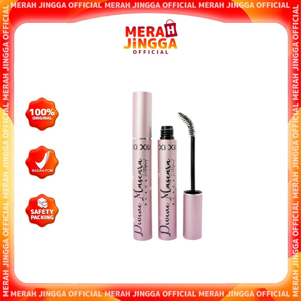 Xi XiU Mascara - Divine Mascara / Merah Jingga Official