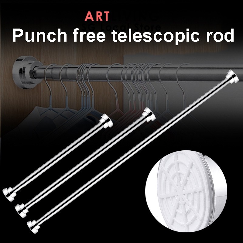 ArtLiving SG Multifunctional Stainless Steel Telescopic Rod,Retractable ...