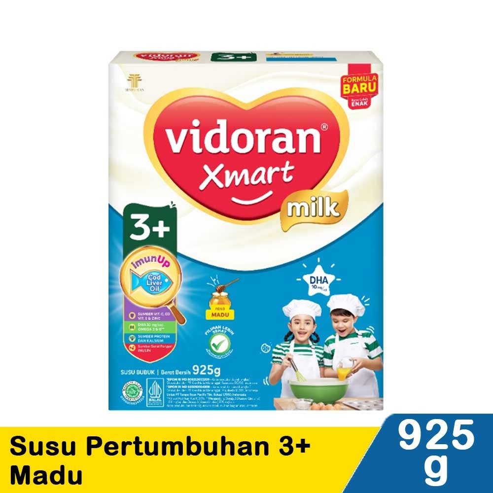 VIDORAN XMART3+ SUSU PERTUMBUHAN MADU 900g