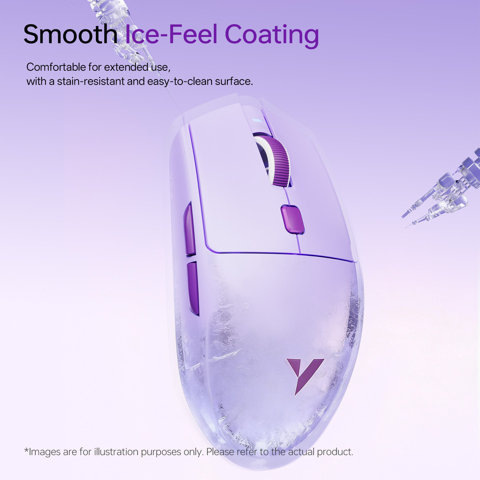 ATK VXE Dragonfly V3 / V-3 PRO Wireless Gaming Mouse PAW3395SE E-Sports Lightweight Ergonomic - Gambar 4