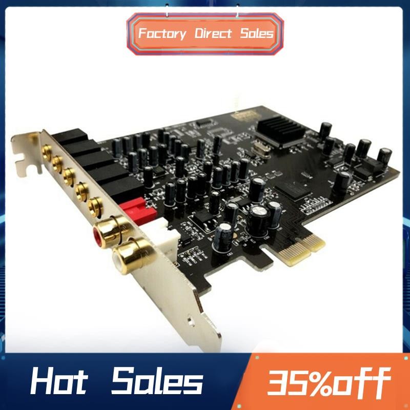 5.1 Sound Card PCI Express PCI-E Built-in Double Output Interface for ...