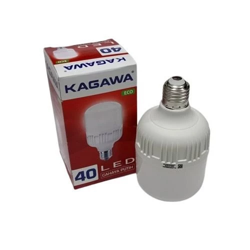 (BUBBLEWRAP) 40 WATT SNI BOHLAM LAMPU LED KAGAWA ECO CAHAYA PUTIH - Gambar 2