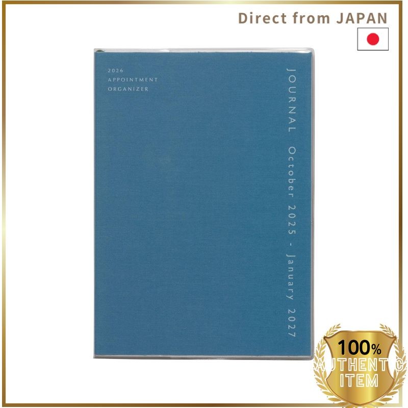 Hightide Planner 2026 Cotton A5 Monthly Schedule Starting October 2025 ...