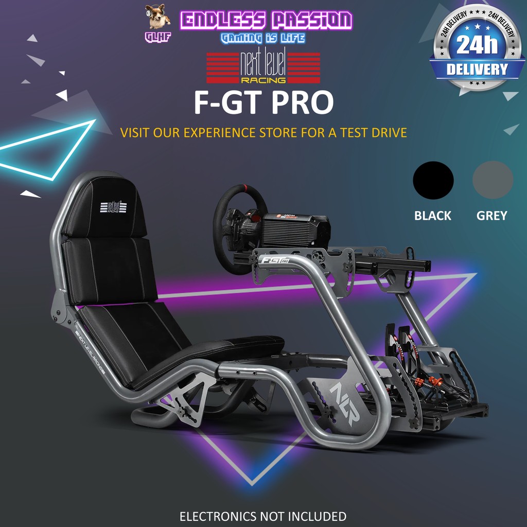 Next Level Racing F-GT Pro Formula and GT Racing Cockpit | Shopee Singapore