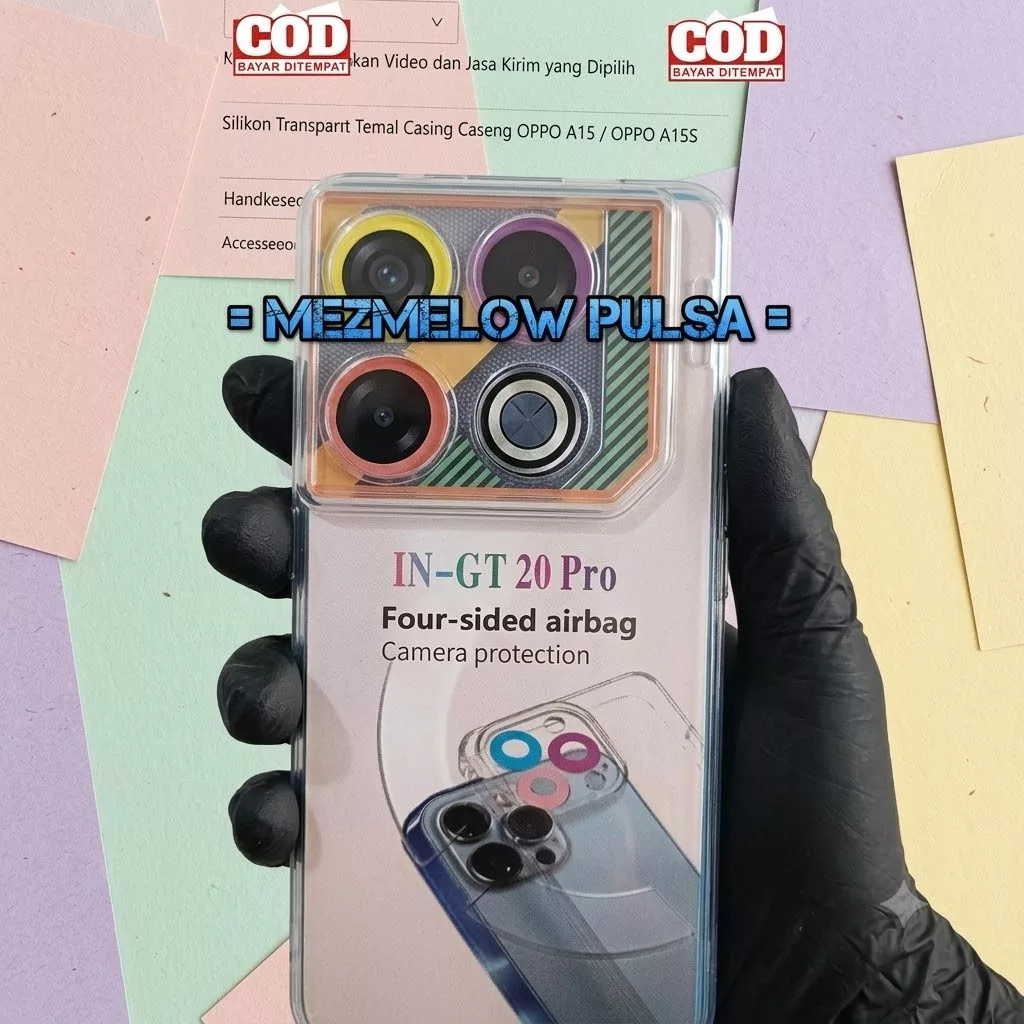 Caseng / Softcase Silikon Transparant Casing Caseng INFINIX GT 20 PRO /  INFINIX GT 10 PRO
