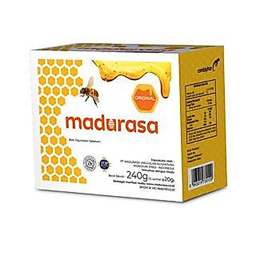 Madurasa Sachet Box Original 20gr x4 + Jeruk Nipis 25gr x4 FREE Totebag Madurasa - Gambar 2