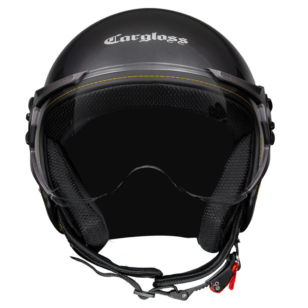 Cargloss YRM Helm Half Face - Anchor Grey - Gambar 2