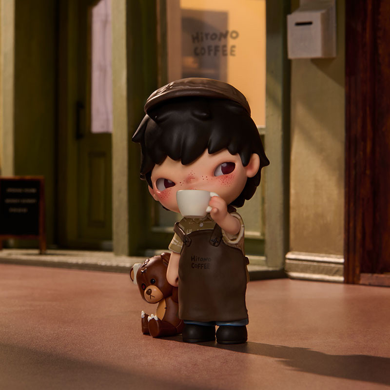 【上海限定】POPMART HIRONO Coffee フィギュア P POPMART HIRONO Coffee Figure Trendy Play Decoration Gift