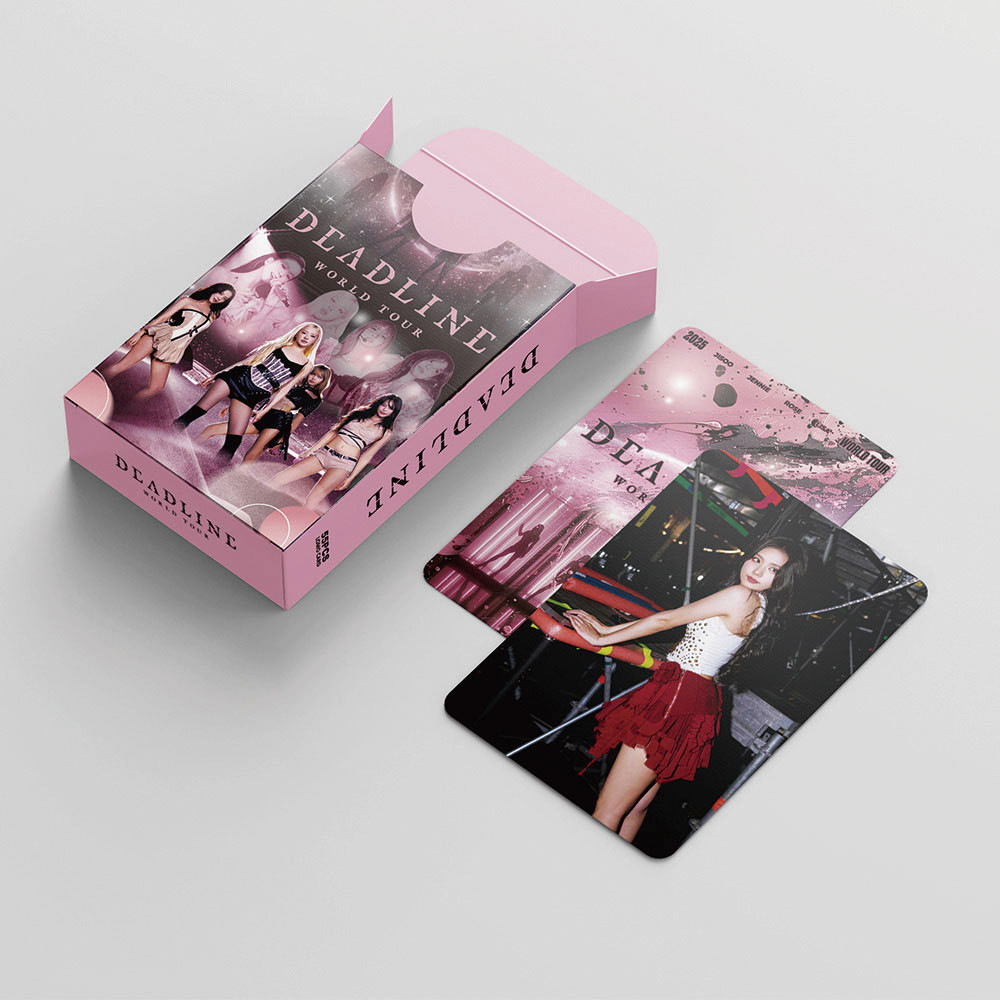KPOP 55pcs/box BLACKPINK Photocards BINK 2025 WorldTour DeadLine