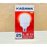 (BUBBLEWRAP) 25 WATT SNI BOHLAM LAMPU LED KAGAWA ECO CAHAYA PUTIH - Gambar 2