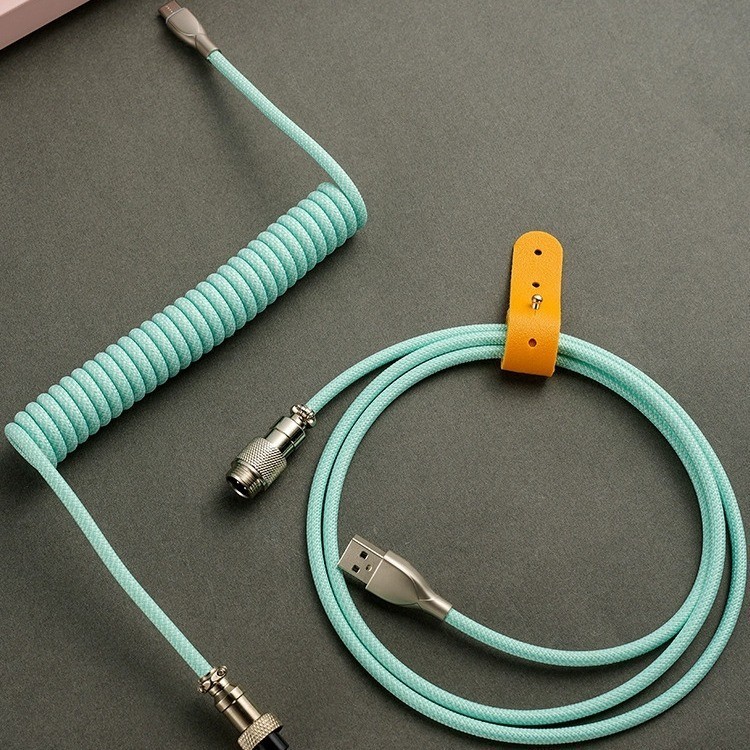 Aviation Plug Cable Mechanical Keyboard Data Cable Stretch Fixed Rod ...