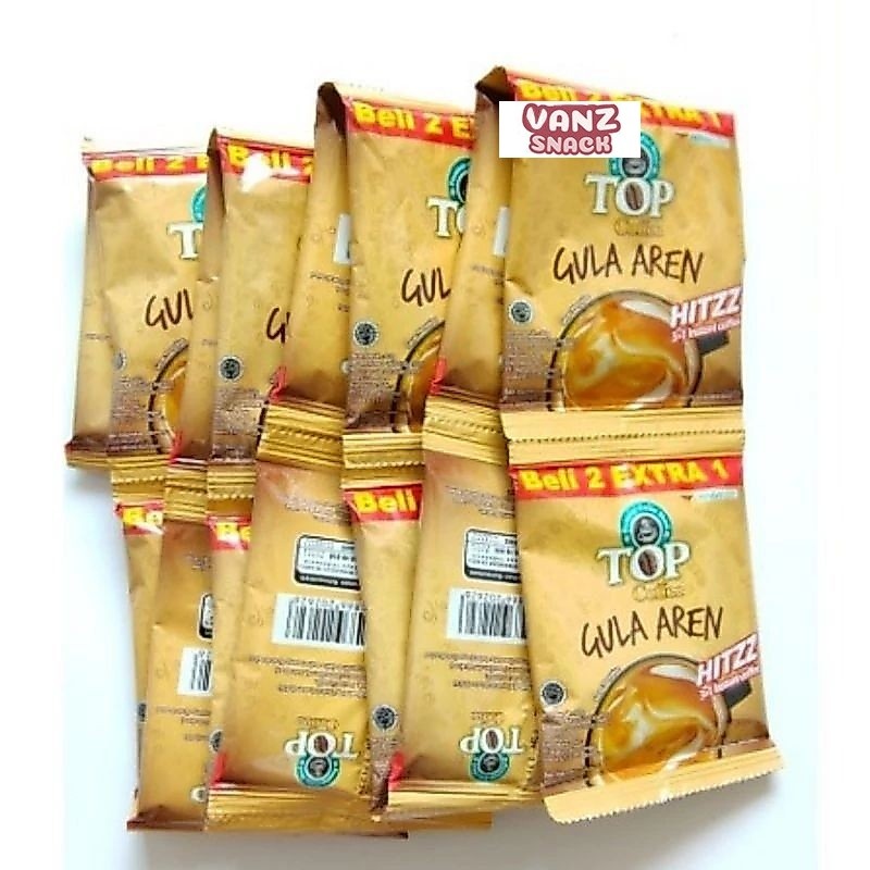Top Kopi Gula Aren Renceng isi 15 pcs