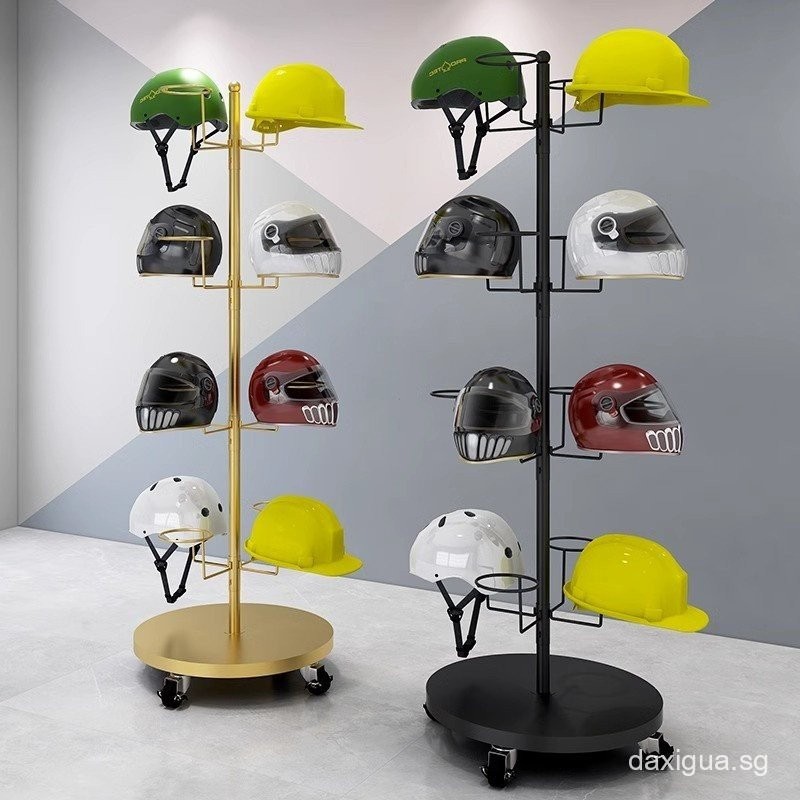 Adjustable Helmet Display Rack Hat Hard Hat Placement Rack Home ...