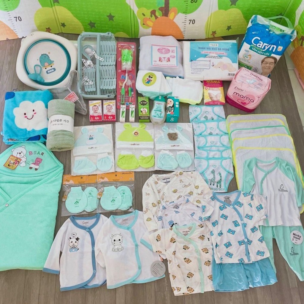 Basic, economical birth Combo for mother and baby (with list) | Shopee ...