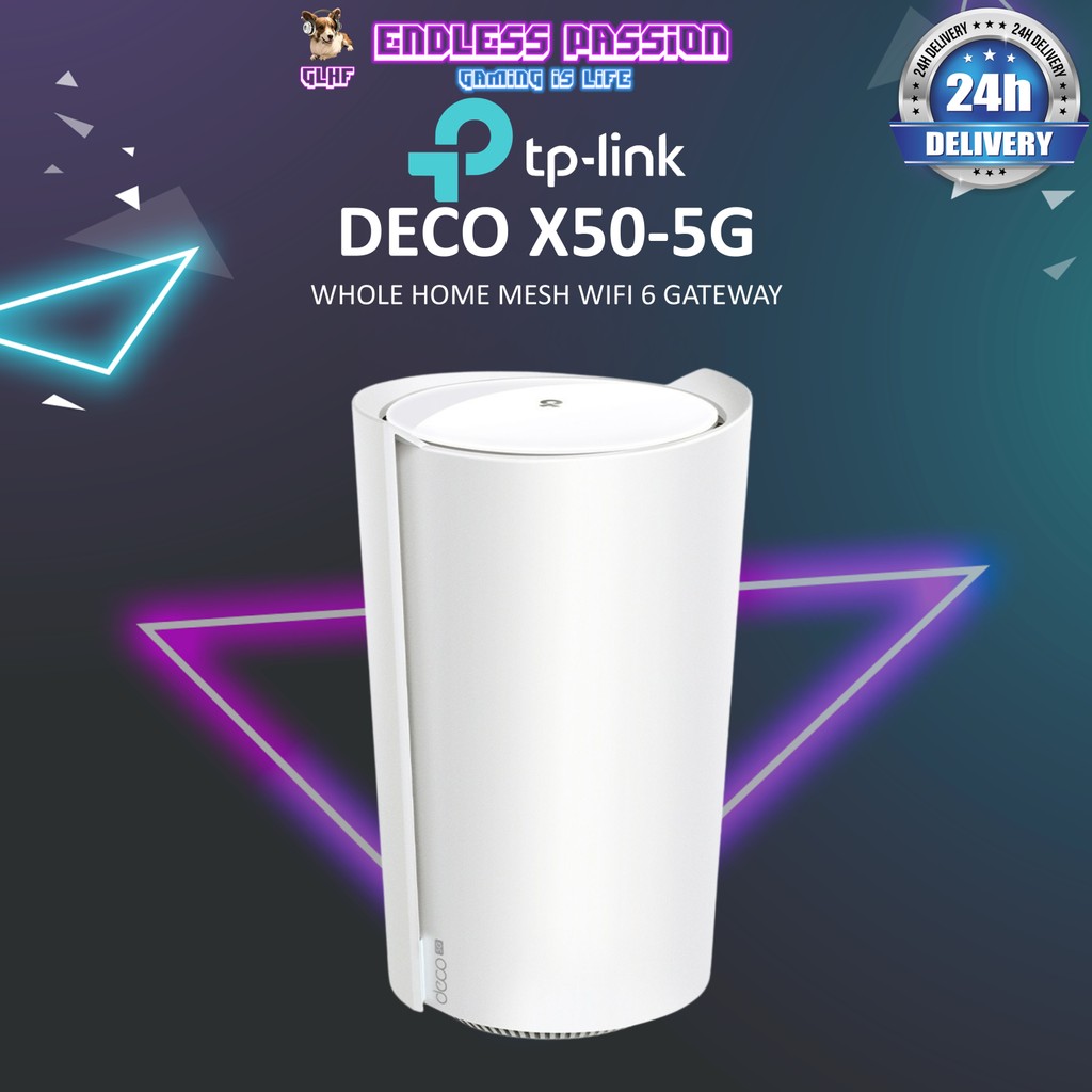 TP-LINK DECO X50-5 G 5G AX3000 Whole Home Mesh WiFi 6 Gateway | Shopee ...